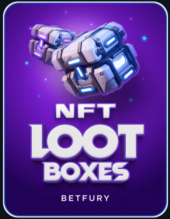 NFT LooT boxes betfury